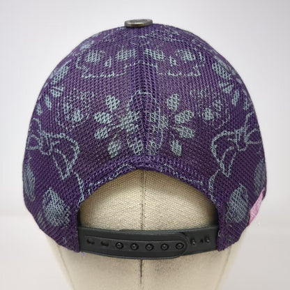 Winchester Mystery House Immortal Beloved Gray Purple Mesh Trucker Hat One Size