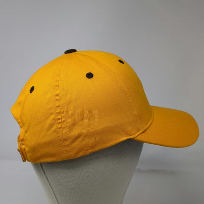 Wyoming Cowboys NCAA Captivating Headgear Cap Yellow One Size Hat Bucking Bronco