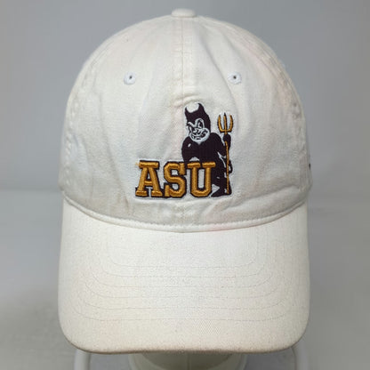 Arizona State Sun Devils NCAA Zephyr Cap White One Size Slideback Sparky Hat