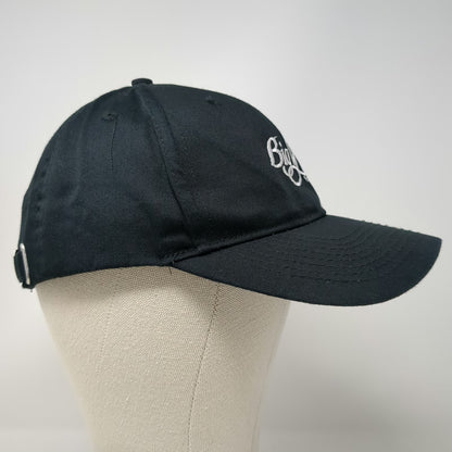 Port Authority Big Y Baseball Cap Black One Size Embroidered Slideback Hat