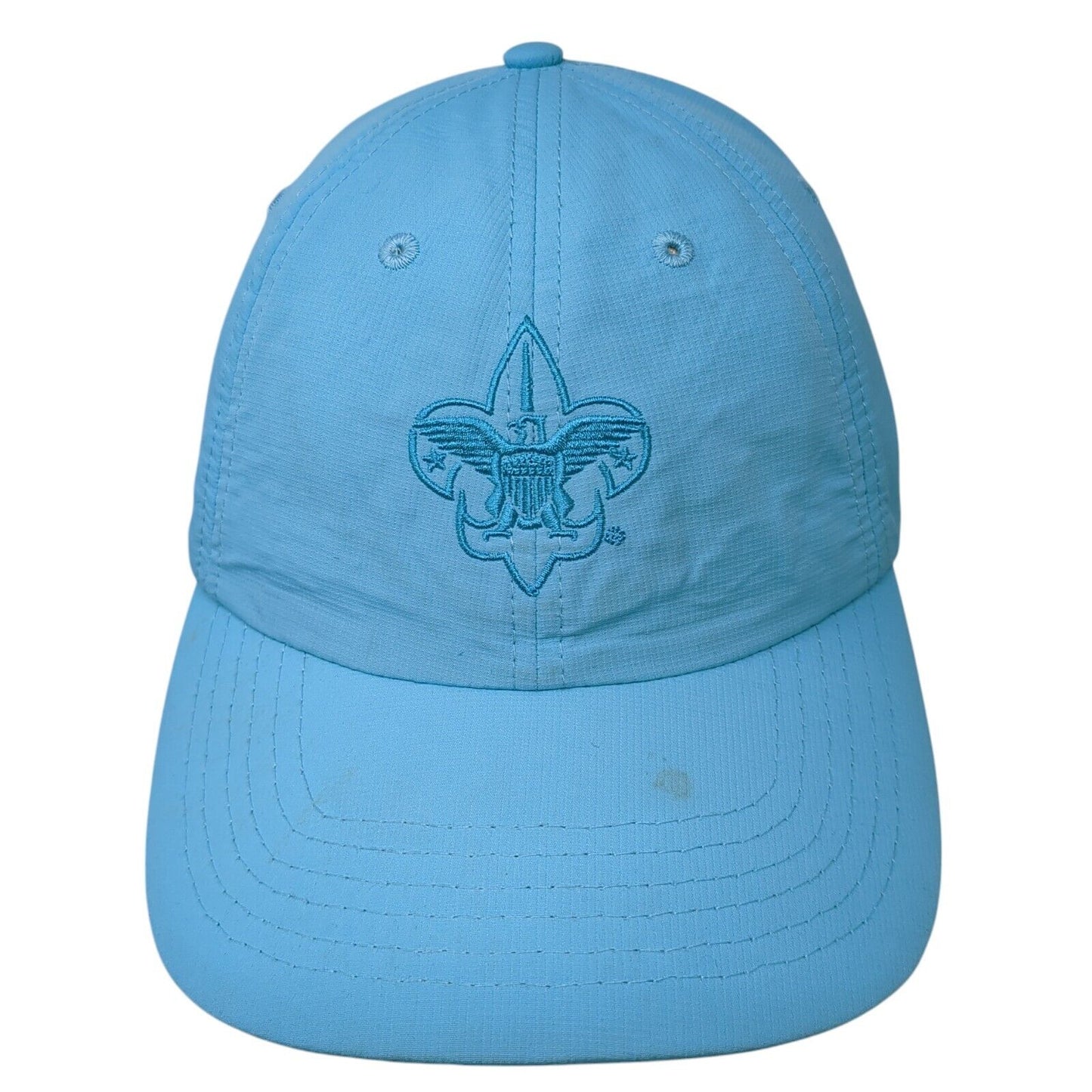 Boy Scouts of America Strapback Hat Blue OS Adjustable Embroidered 6 Panel