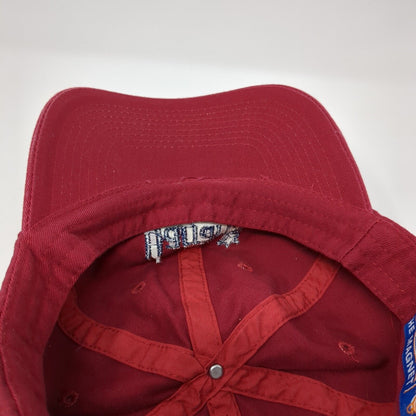Harrah's Cherokee Casino & Hotel Strapback Hat Red One Size Embroidered