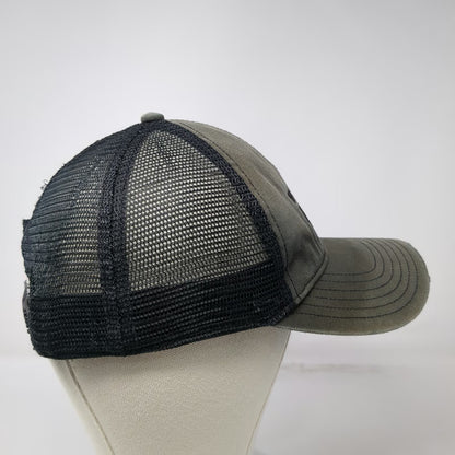 Mountain Hardwear Trucker Hat Gray One Size Mesh Snapback Outdoor Logo Cap