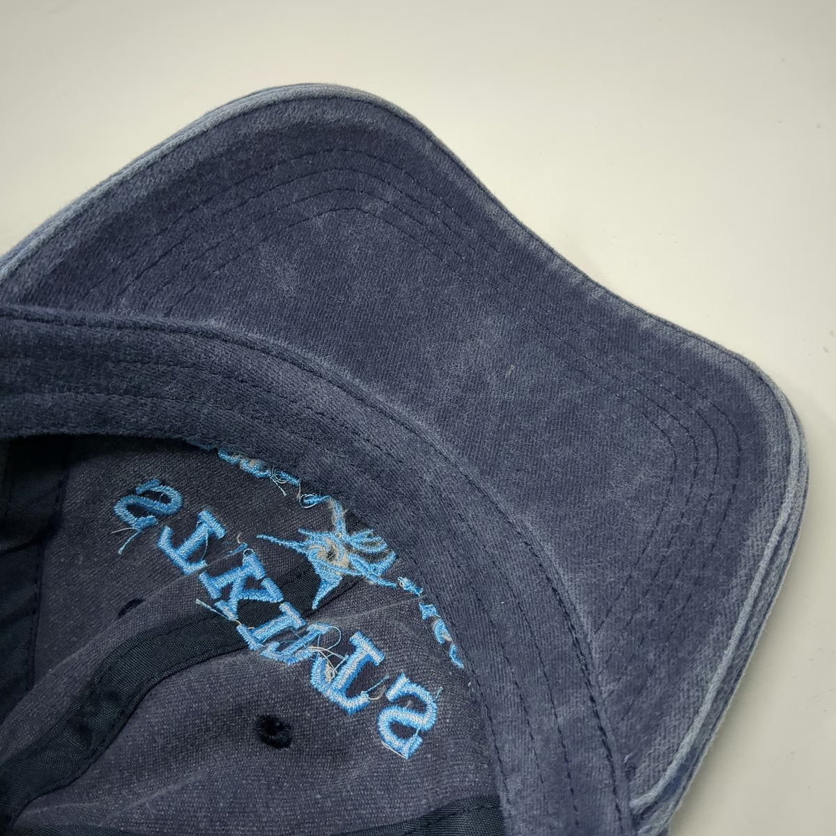 Tropical World Baseball Cap Blue One Size St Kitts Nevis Marlin Slideback Hat