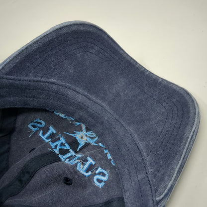 Tropical World Baseball Cap Blue One Size St Kitts Nevis Marlin Slideback Hat