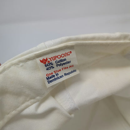 Yupoong 5 Panel White One Size Snapback Rope Hat Sensuous Charter Boat Fishing