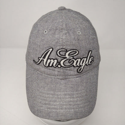 American Eagle Outfitters Since 77 Fitted Hat Gray One Size Nu-Fit
