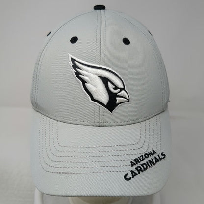 Arizona Cardinals NFL Team Apparel Gray One Size Cap Strapback Embroidered Hat