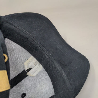 Hashi Corp Slideback Hat Black One Size Adjustable Embroidered Port & Company