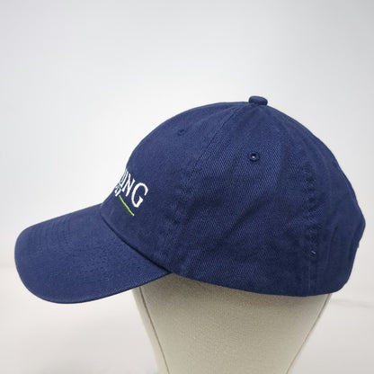 Cali Fame Baseball Cap Blue One Size Upswing Golf Slideback Hat Embroidery