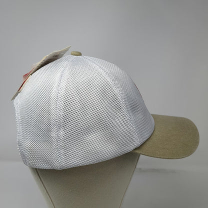 Beijing 2008 Olympics Official Mesh Trucker Hat White Beige Snapback W/Tags