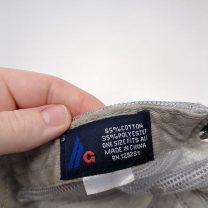 Camp Rainbow Gold Teen Camp 2017 Trucker Hat Gray One Size Mesh Back