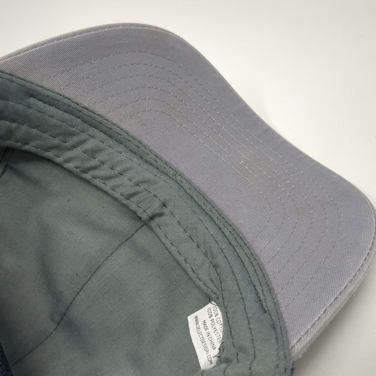 Knob Creek Trucker Hat Gray Blue One Size 100 Proof Clermont Kentucky Snapback