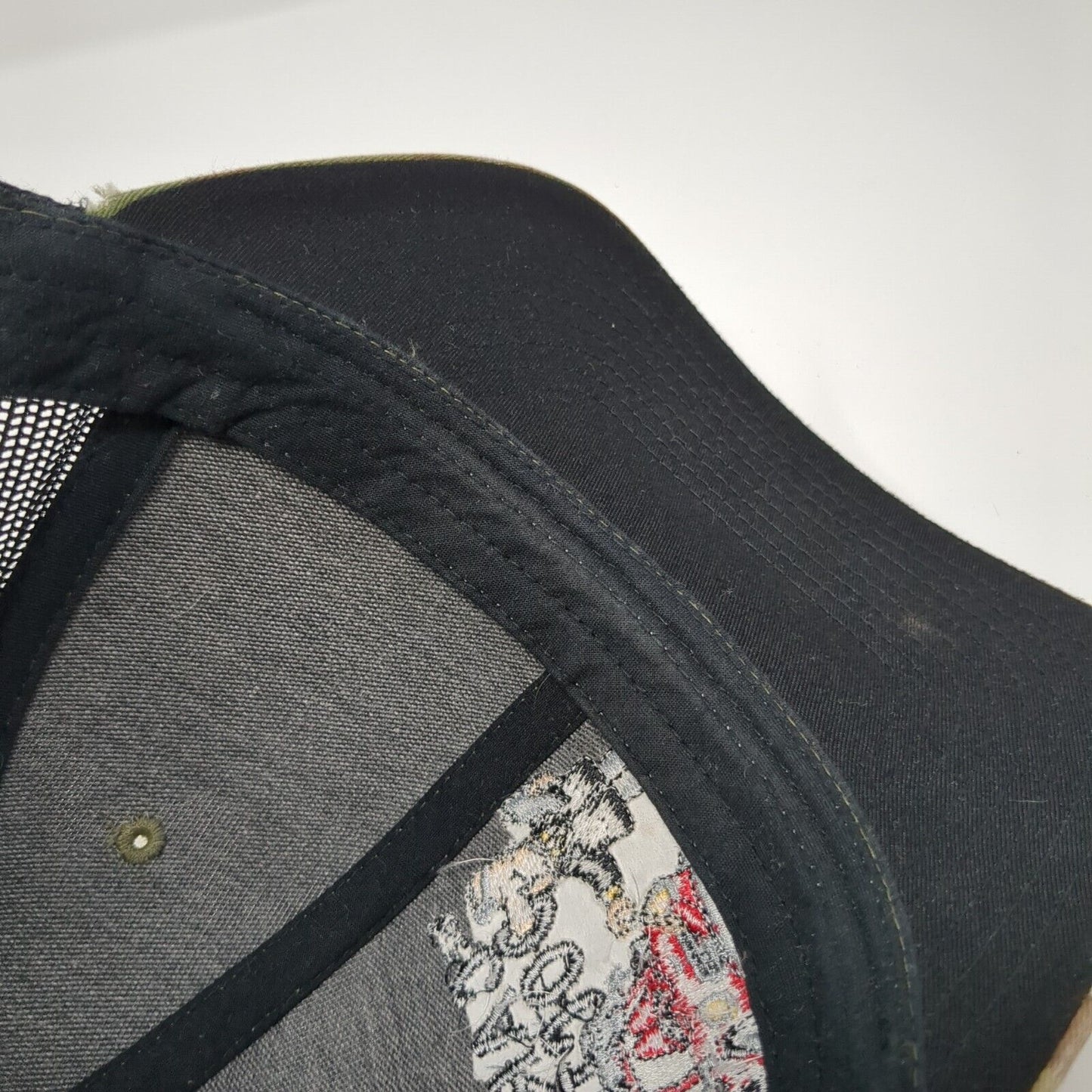 The Car Doctor Snapback Mesh Back Trucker Hat Camo One Size Yupoong