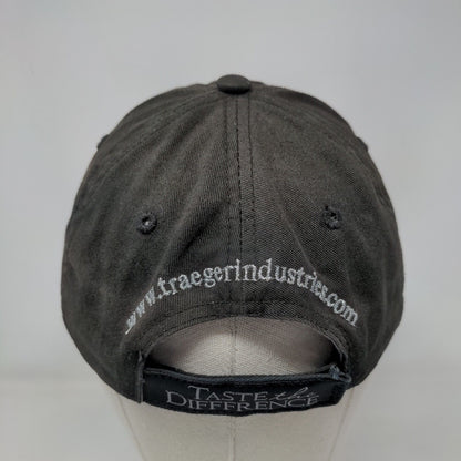Traeger Grills Strapback Hat Black One Size Embroidered Taste The Difference