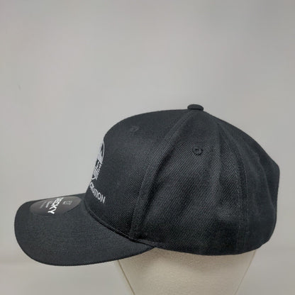 Boise City Of Trees Strapback Hat Black OSFM Embroidered Decky 6 Panel