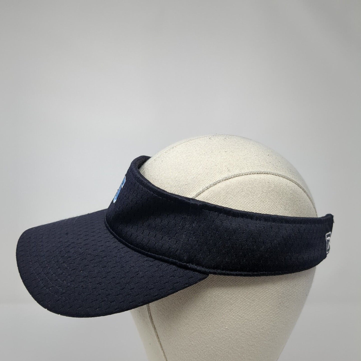 Letter S Golf Sun Visor Hat Blue Small Adjustable Embroidered Richardson