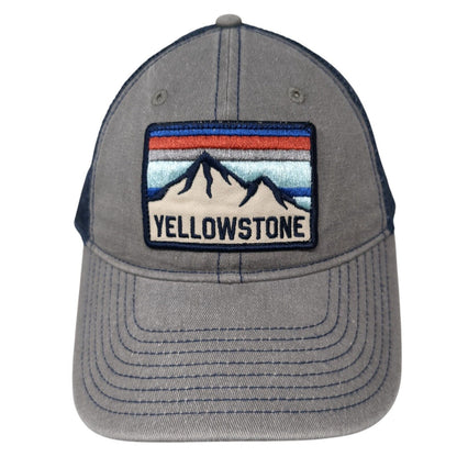 Yellowstone Patch Snapback Trucker Hat Multicolor One Size Mesh Back