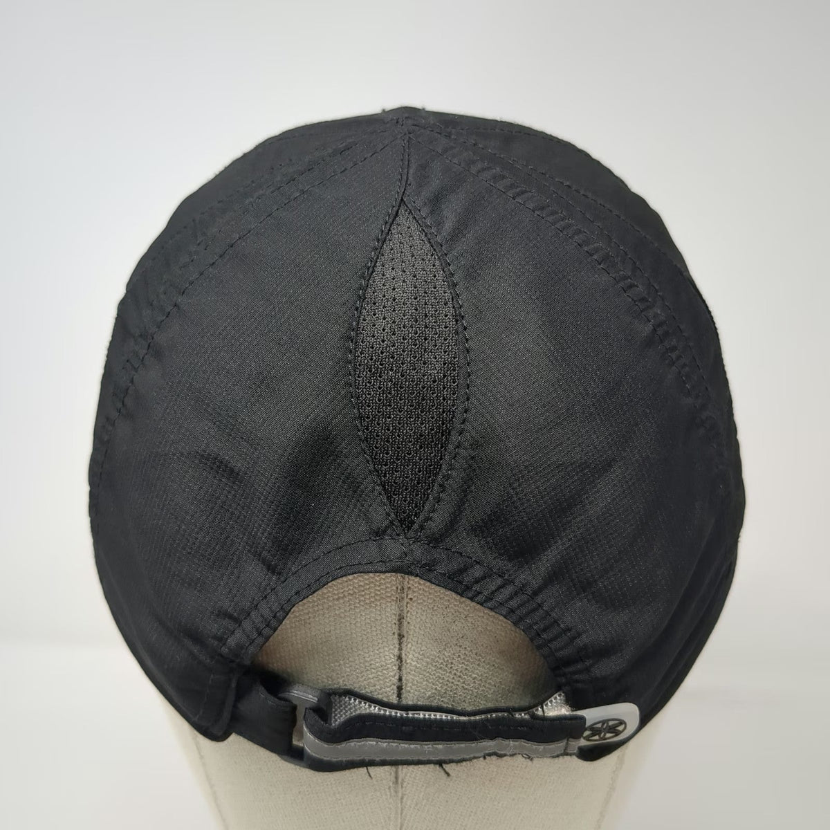 Gaiam Baseball Cap Black One Size Reflective Mesh Ventilation Hat