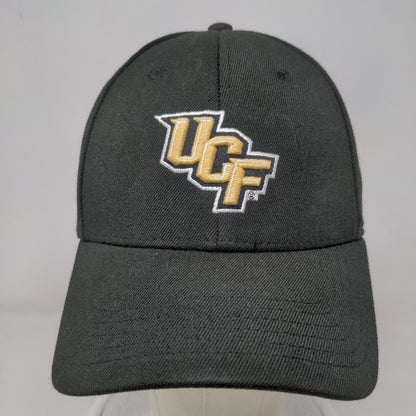 Top of the World Men's Fitted Hat Black OSFA UCF Knights Embroidered Logo