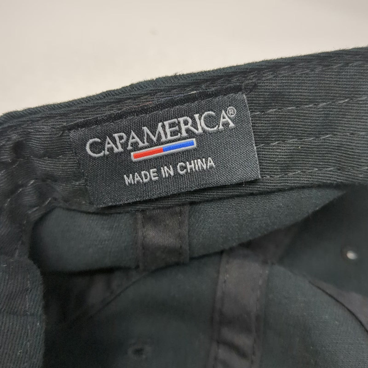 Cap America Baseball Cap Black One Size Timken Tech Series Slideback Hat
