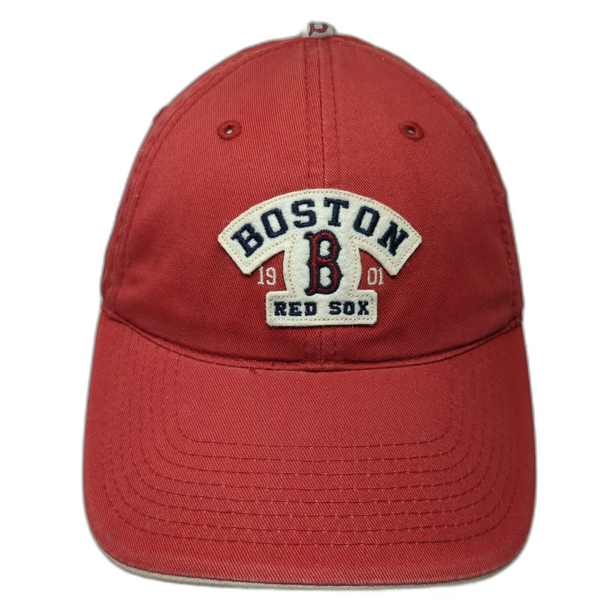 Drew Pearson Boston Red Sox MLB Baseball Cap One Size Strapback Hat Red Patch
