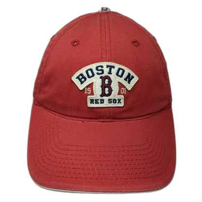 Drew Pearson Boston Red Sox MLB Baseball Cap One Size Strapback Hat Red Patch