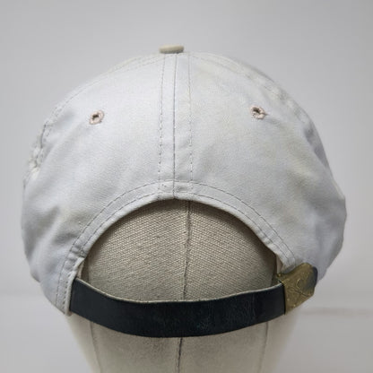 Jeremy Ranch Golf 5 Panel Gray Hat One Size Rope Green Underbrim Slideback