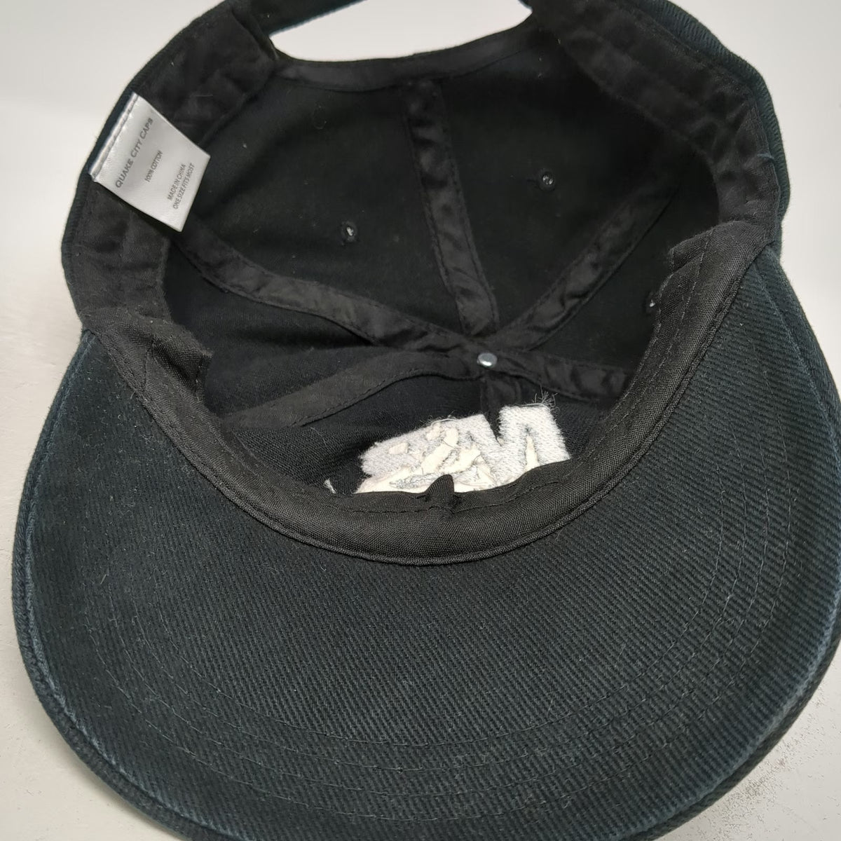 Quake City Caps Smith & Wesson M&P Baseball Cap Black One Size Slideback Hat