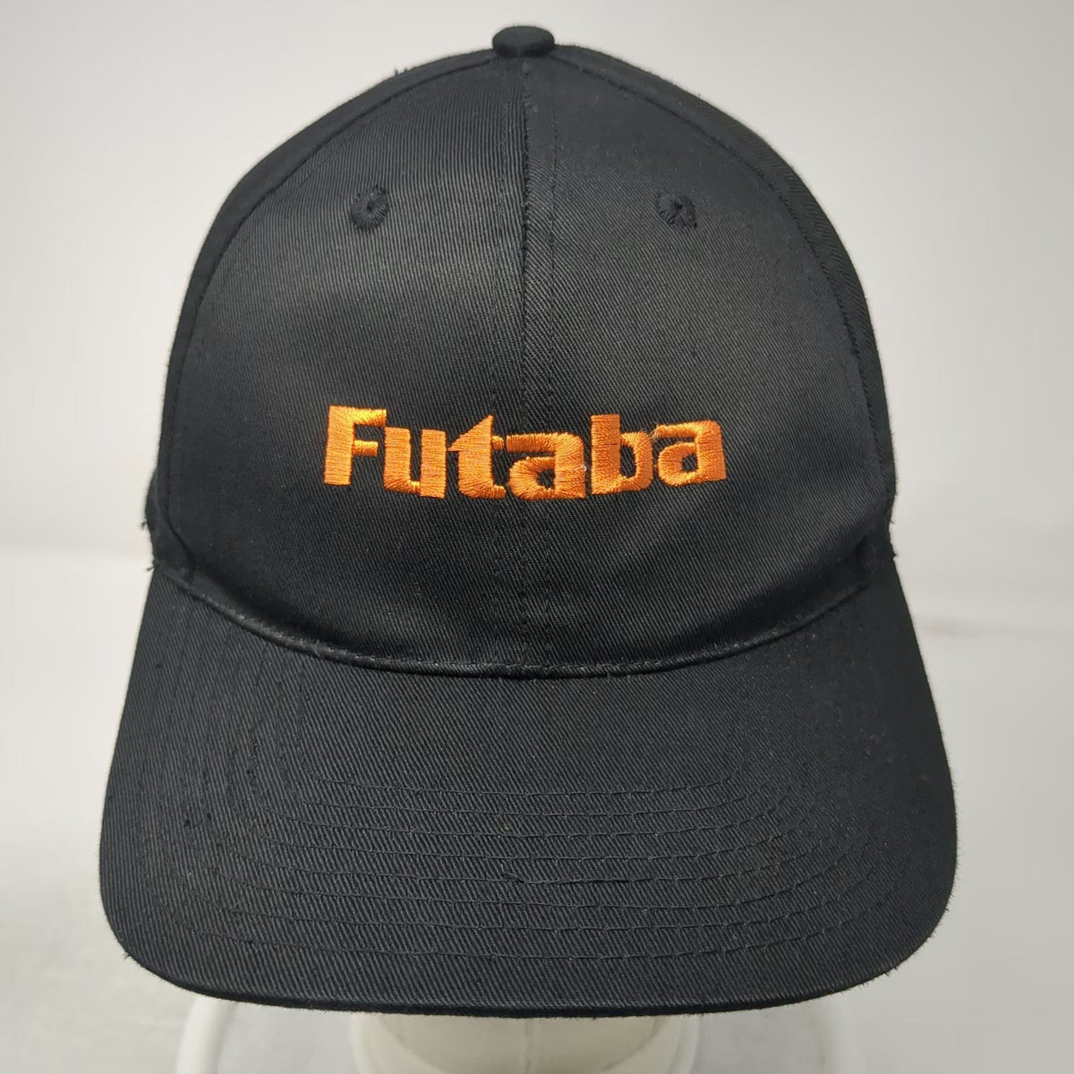 Cobra Snapback Black One Size Futaba Logo Embroidered Structured Adjustable hat