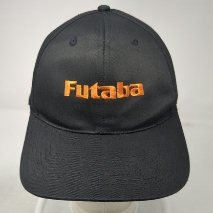 Cobra Snapback Black One Size Futaba Logo Embroidered Structured Adjustable hat