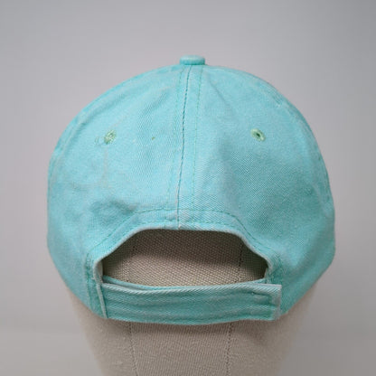 Gulf Shores Alabama Strapback Hat Blue OS Adjustable Embroidered Surf Style