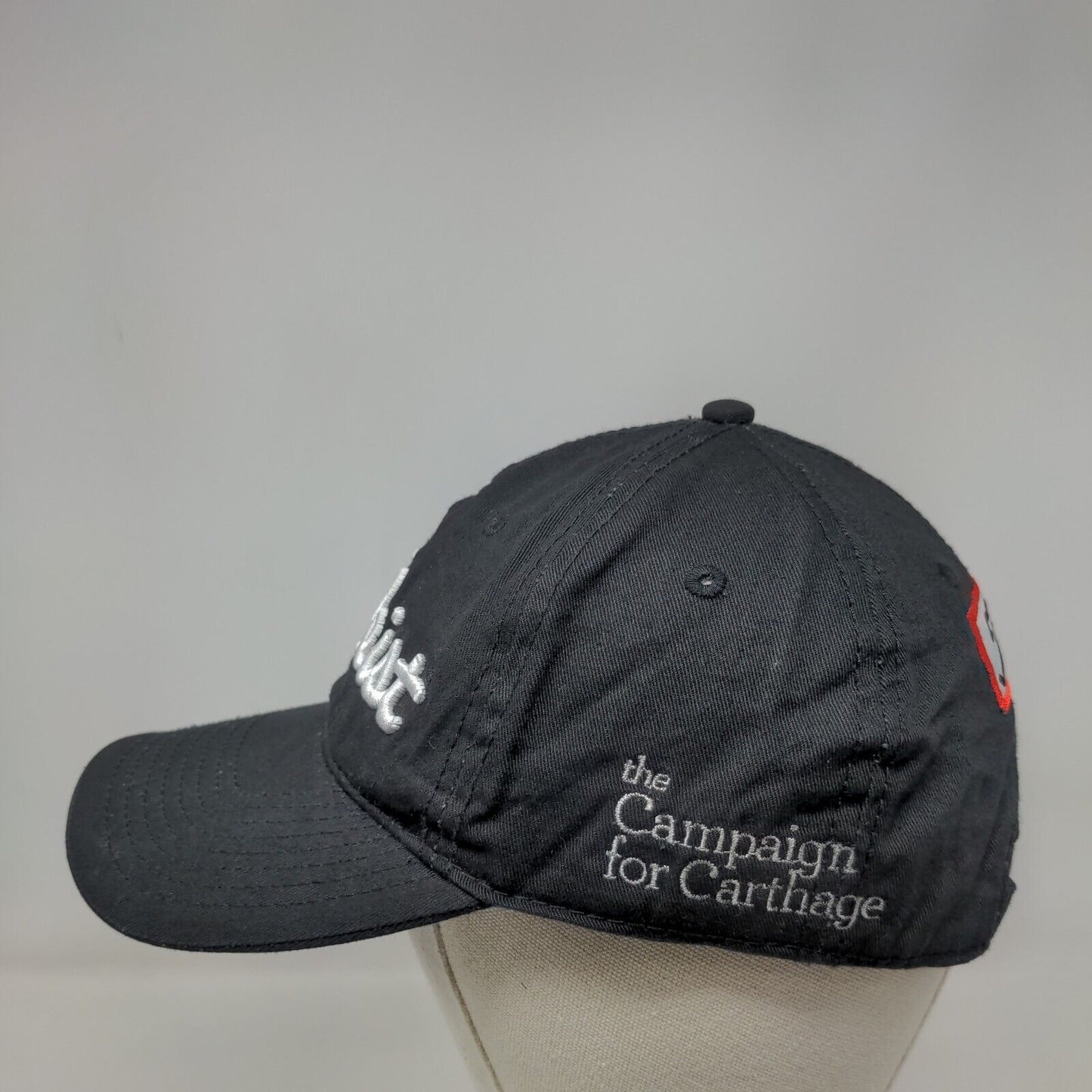 Titleist Slideback Hat Black One Size The Campaign for Carthage 6 Panel