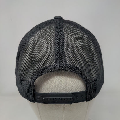 Everlasting Image Snapback Mesh Back Trucker Hat Black One Size Yupoong