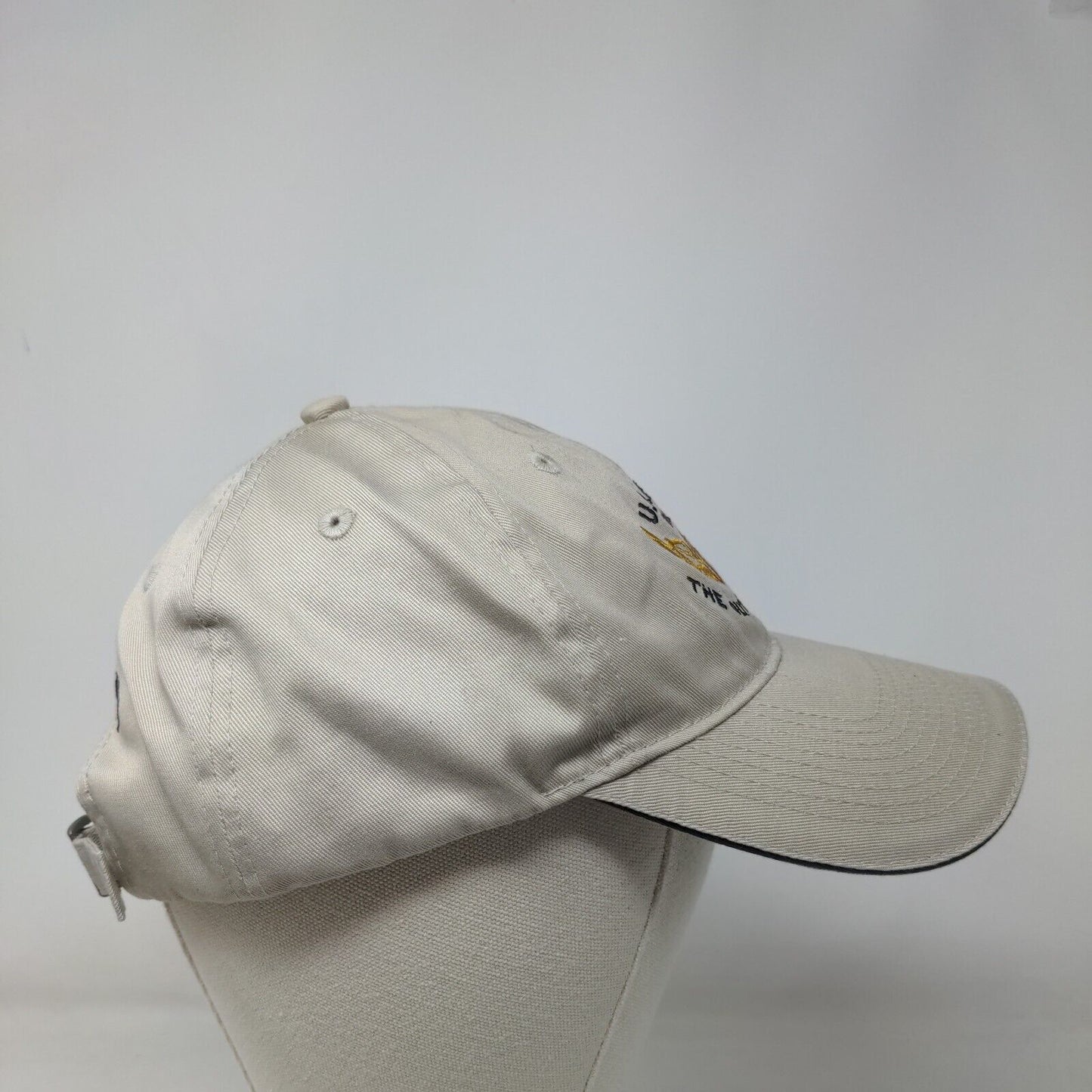 U.S. Open The Olympic Club 2012 Slideback Hat Tan One Size USGA Embroidered