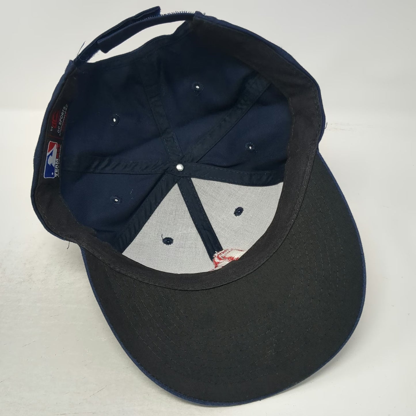 OC Sports Boston Red Sox MLB Baseball Cap Blue OSFM Strapback Embroidered Hat