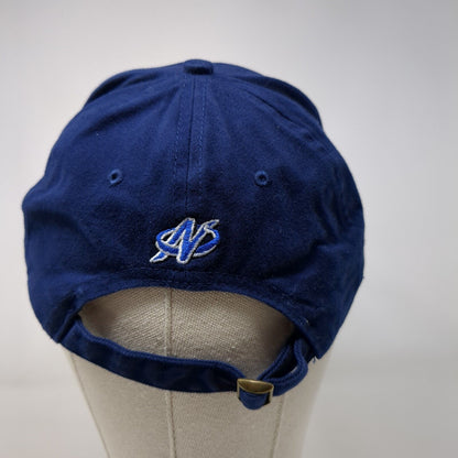 Sportz by Napier Slideback Hat Blue OSFA Adjustable Embroidered 6 Panel Cotton
