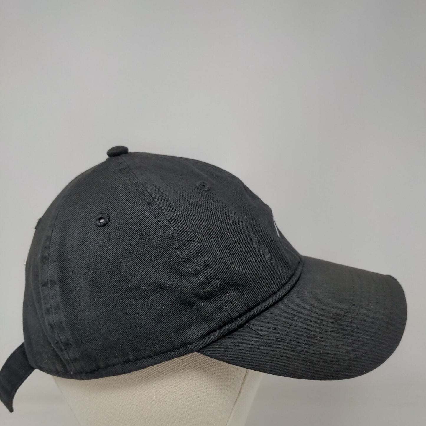 Champion C Logo Slideback Hat Black OSFA Embroidered Solid 6 Panel