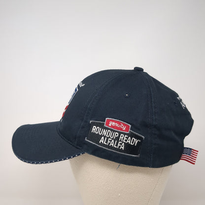 Traffic Tested America's Alfalfa Baseball Cap Blue OS Adjustable Embroidered