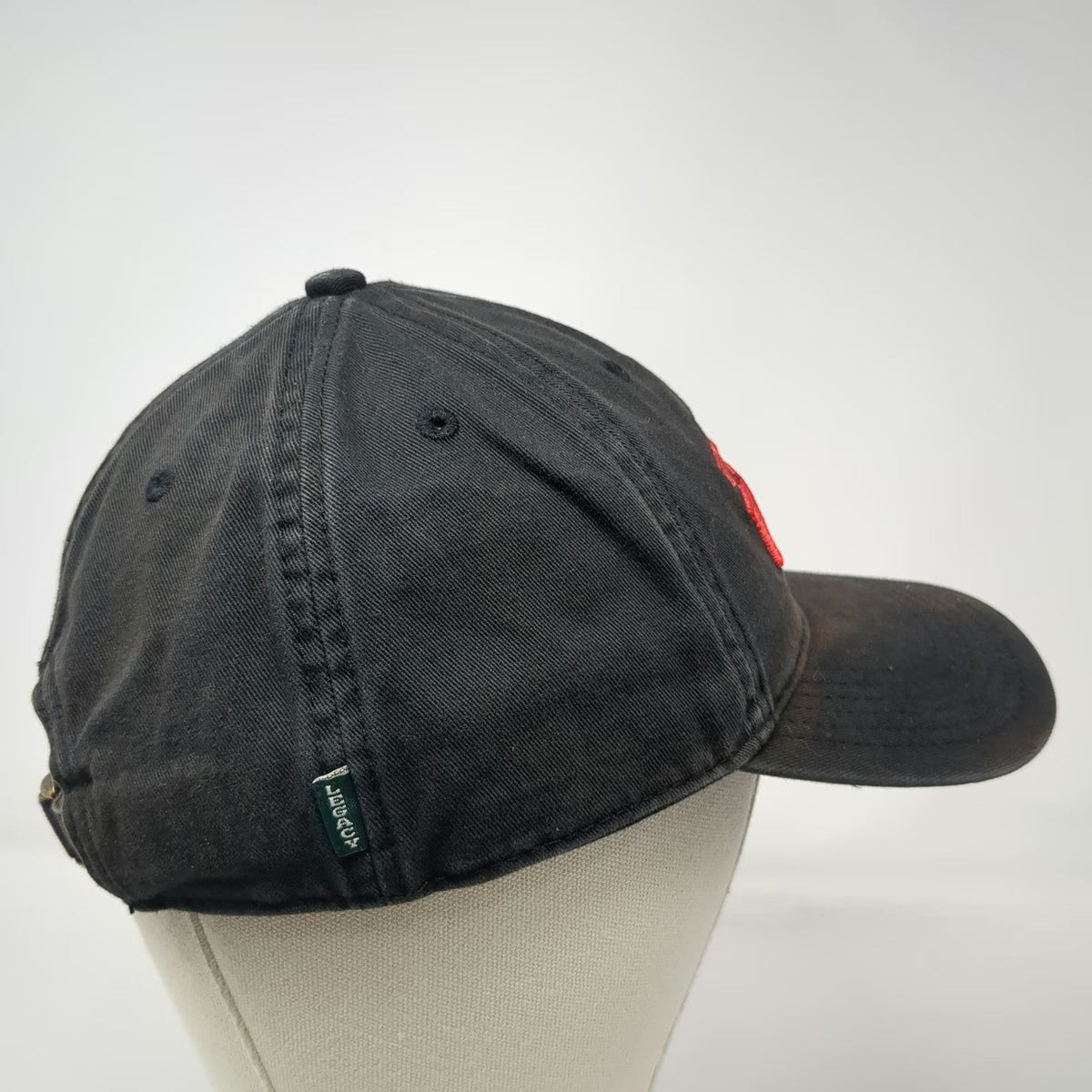 Legacy University of Utah NCAA Baseball Cap Black One Size Cotton Slideback Hat