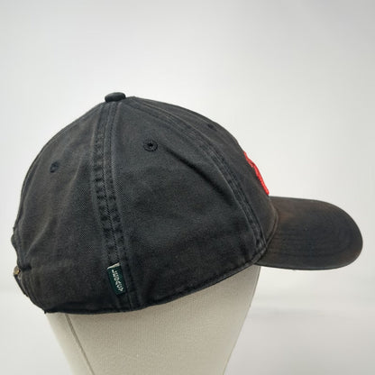 Legacy University of Utah NCAA Baseball Cap Black One Size Cotton Slideback Hat