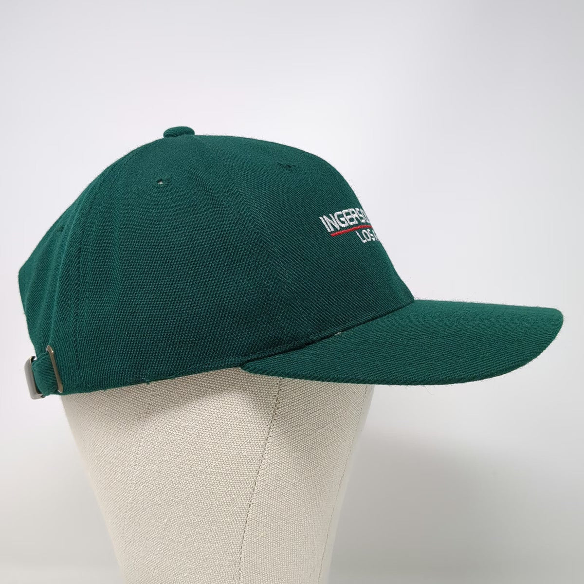 Headmaster Baseball Cap Green One Size Ingersoll-Rand Los Angeles Slideback Hat
