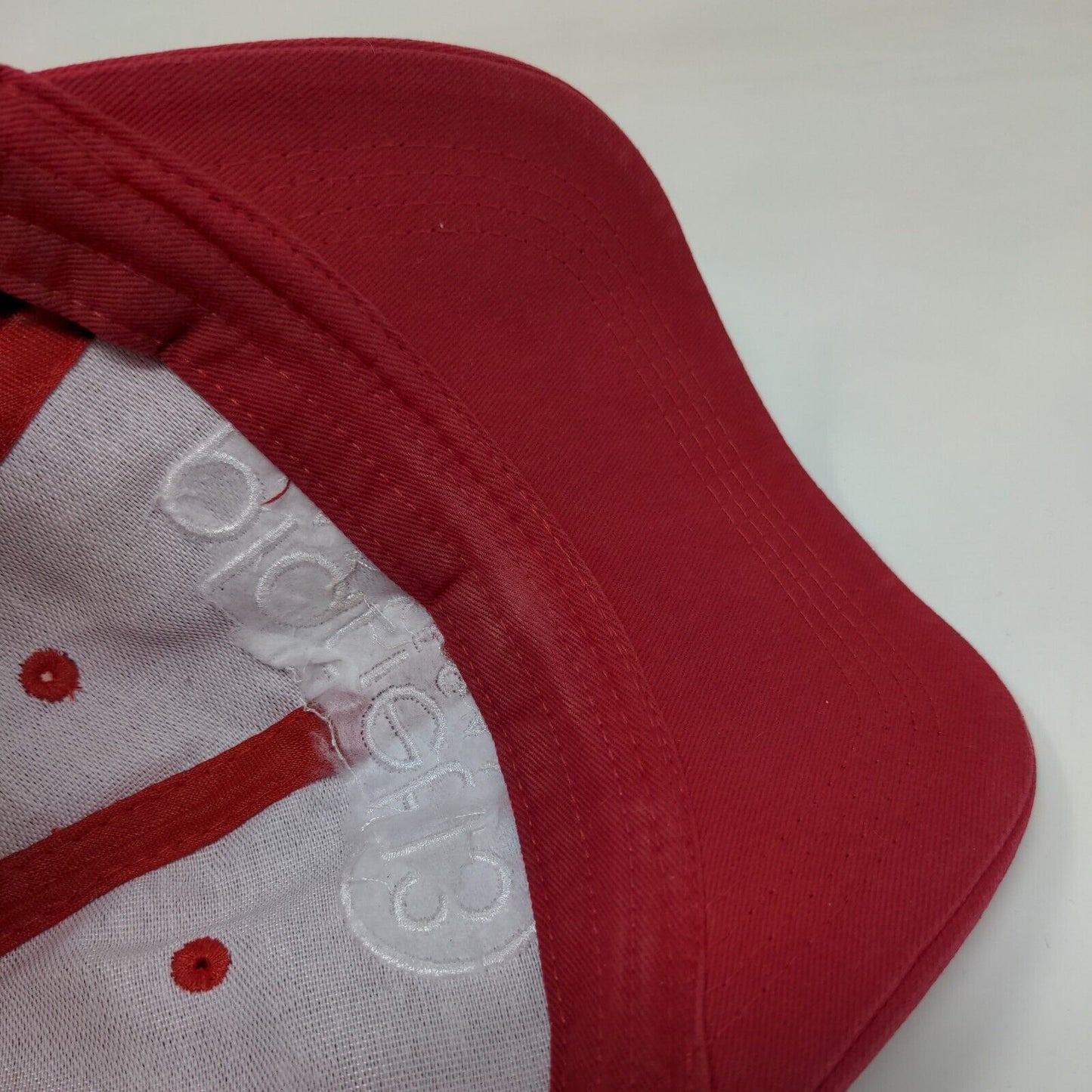 Planet 13 Las Vegas Snapback Hat Red One Size Adjustable Embroidered 6 Panel