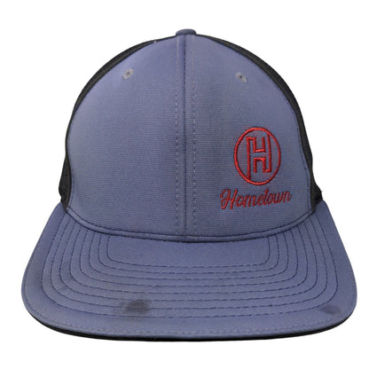 Hometown Fitted Mesh Back Trucker Hat Blue Large/XL Richardson