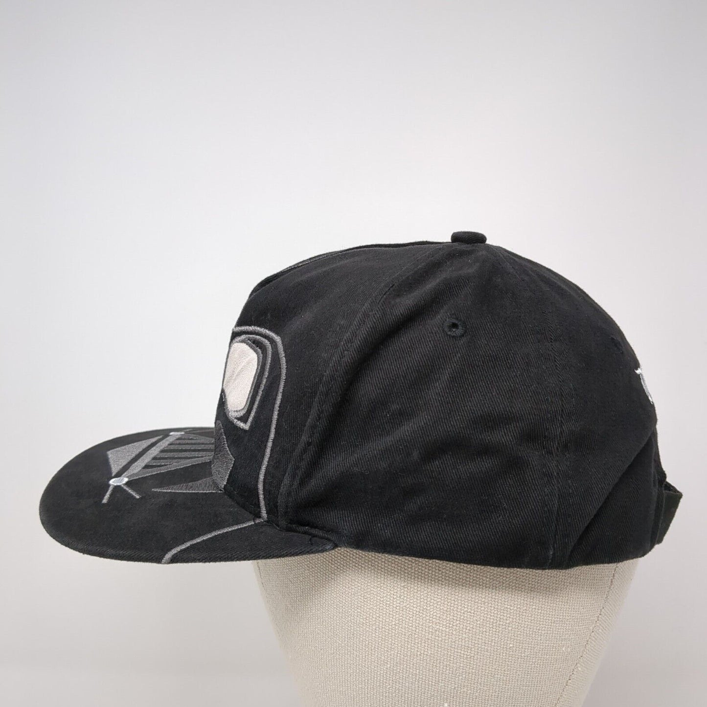 Disneyland Star Wars Darth Vader Youth Strapback Hat Black 54-58cm Adjustable
