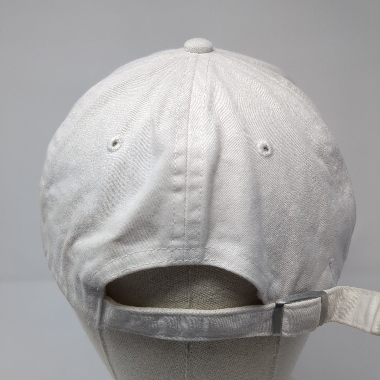 Victoria's Secret PINK Slideback Hat White One Size Adjustable 6 Panel