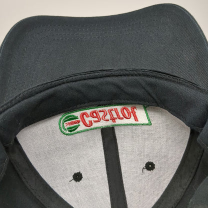 Castrol Logo Black Baseball Cap One Size Embroidered Strapback Cotton Hat