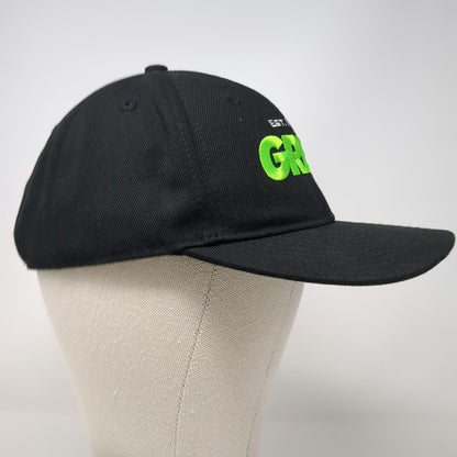 Baseball Cap Black OSFM GREX USA EST 1995 Embroidered Strapback Polyester Hat