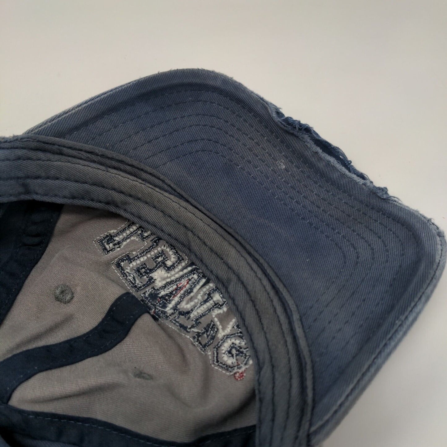 Levi's Slideback Hat Blue One Size Embroidered Colorblock 6 Panel