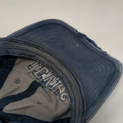 Levi's Slideback Hat Blue One Size Embroidered Colorblock 6 Panel